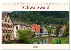Schwarzwald (Tischkalender 2024 DIN A5 quer), CALVENDO Monatskalender