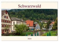 Schwarzwald (Wandkalender 2024 DIN A3 quer), CALVENDO Monatskalender