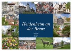Heidenheim an der Brenz (Wandkalender 2024 DIN A4 quer), CALVENDO Monatskalender