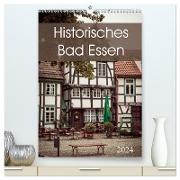 Historisches Bad Essen (hochwertiger Premium Wandkalender 2024 DIN A2 hoch), Kunstdruck in Hochglanz