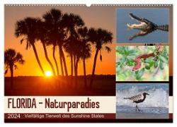 FLORIDA - Naturparadies (Wandkalender 2024 DIN A2 quer), CALVENDO Monatskalender