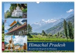 Himachal Pradesh - Bezaubernde Bergwelt im Himalaya (Wandkalender 2024 DIN A3 quer), CALVENDO Monatskalender