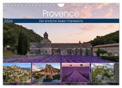 Provence, der sinnliche Süden Frankreichs (Wandkalender 2024 DIN A4 quer), CALVENDO Monatskalender