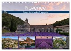 Provence, der sinnliche Süden Frankreichs (Wandkalender 2024 DIN A3 quer), CALVENDO Monatskalender