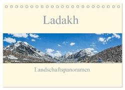 Ladakh - Landschaftspanoramen (Tischkalender 2024 DIN A5 quer), CALVENDO Monatskalender