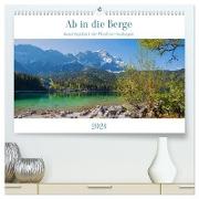 Ab in die Berge 2024 - Aussichtsplätze in den Münchner Hausbergen (hochwertiger Premium Wandkalender 2024 DIN A2 quer), Kunstdruck in Hochglanz