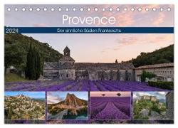 Provence, der sinnliche Süden Frankreichs (Tischkalender 2024 DIN A5 quer), CALVENDO Monatskalender