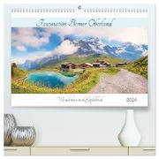 Faszination Berner Oberland 2024 - Wanderlust und Gipfelblick (hochwertiger Premium Wandkalender 2024 DIN A2 quer), Kunstdruck in Hochglanz