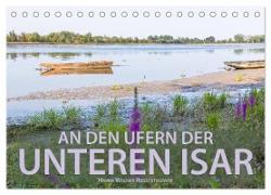 An den Ufern der Unteren Isar (Tischkalender 2024 DIN A5 quer), CALVENDO Monatskalender