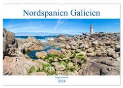 Nordspanien Galicien (Wandkalender 2024 DIN A2 quer), CALVENDO Monatskalender