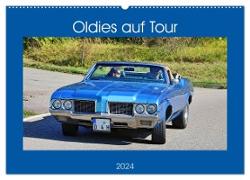 Oldies auf Tour (Wandkalender 2024 DIN A2 quer), CALVENDO Monatskalender