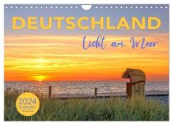 DEUTSCHLAND - Licht am Meer (Wandkalender 2024 DIN A4 quer), CALVENDO Monatskalender