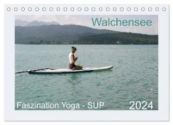 Faszination Yoga - SUP (Tischkalender 2024 DIN A5 quer), CALVENDO Monatskalender