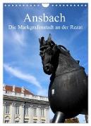Ansbach - Die Markgrafenstadt an der Rezat (Wandkalender 2024 DIN A4 hoch), CALVENDO Monatskalender