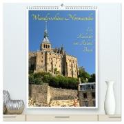 Wunderschöne Normandie (hochwertiger Premium Wandkalender 2024 DIN A2 hoch), Kunstdruck in Hochglanz