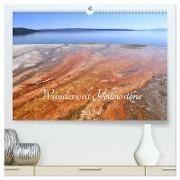 Wunderwelt Yellowstone 2024 (hochwertiger Premium Wandkalender 2024 DIN A2 quer), Kunstdruck in Hochglanz