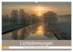 Lichtstimmungen im schönen Schleswig Holstein (Wandkalender 2024 DIN A2 quer), CALVENDO Monatskalender