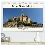 Der Mont Saint Michel (hochwertiger Premium Wandkalender 2024 DIN A2 quer), Kunstdruck in Hochglanz
