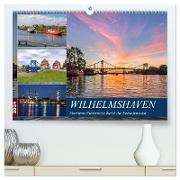 Wilhelmshaven, maritime Bilderreise (hochwertiger Premium Wandkalender 2024 DIN A2 quer), Kunstdruck in Hochglanz