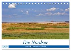 Die Nordsee zwischen Stade und Pellworm (Tischkalender 2024 DIN A5 quer), CALVENDO Monatskalender