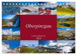 Oberpinzgau (Tischkalender 2024 DIN A5 quer), CALVENDO Monatskalender