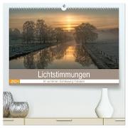 Lichtstimmungen im schönen Schleswig Holstein (hochwertiger Premium Wandkalender 2024 DIN A2 quer), Kunstdruck in Hochglanz