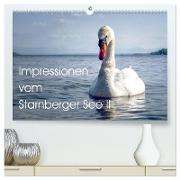 Impressionen vom Starnberger See II (hochwertiger Premium Wandkalender 2024 DIN A2 quer), Kunstdruck in Hochglanz