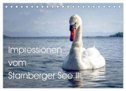 Impressionen vom Starnberger See II (Tischkalender 2024 DIN A5 quer), CALVENDO Monatskalender