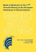 Book of Abstracts of the 71st Annual Meeting of the European Federation of Animal Science