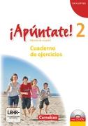 ¡Apúntate!, 2. Fremdsprache, Ausgabe 2008, Band 2, Cuaderno de ejercicios inkl. CD-Extra, CD-ROM und CD auf einem Datenträger