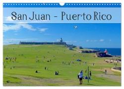 San Juan - Puerto Rico 2024 (Wandkalender 2024 DIN A3 quer), CALVENDO Monatskalender