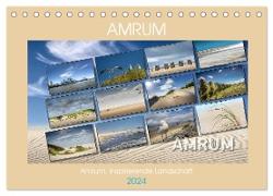 Amrum, inspirierende Landschaft (Tischkalender 2024 DIN A5 quer), CALVENDO Monatskalender
