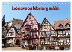 Liebenswertes Miltenberg am Main (Tischkalender 2024 DIN A5 quer), CALVENDO Monatskalender