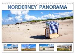 NORDERNEY PANORAMA (Wandkalender 2024 DIN A4 quer), CALVENDO Monatskalender