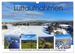 Luftaufnahmen rund um den Ochsenkopf (Wandkalender 2024 DIN A3 quer), CALVENDO Monatskalender