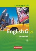 English G 21, Grundausgabe D, Band 4: 8. Schuljahr, Workbook mit Audios online