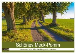 Schönes Meck-Pomm (Wandkalender 2024 DIN A3 quer), CALVENDO Monatskalender