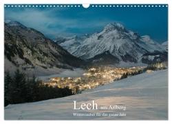 Lech am Arlberg - Winterzauber für das ganze Jahr (Wandkalender 2024 DIN A3 quer), CALVENDO Monatskalender