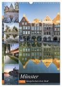 Münster - Spiegelwelten einer Stadt (Wandkalender 2024 DIN A3 hoch), CALVENDO Monatskalender