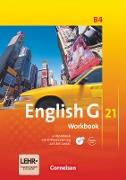 English G 21, Ausgabe B, Band 4: 8. Schuljahr, Workbook mit CD-ROM und Audios online