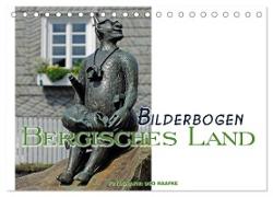 Bilderbogen Bergisches Land (Tischkalender 2024 DIN A5 quer), CALVENDO Monatskalender