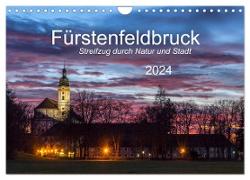 Fürstenfeldbruck - Streifzug durch Natur und Stadt (Wandkalender 2024 DIN A4 quer), CALVENDO Monatskalender