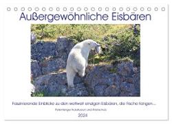 Das Leben der etwas "anderen" Eisbären! (Tischkalender 2024 DIN A5 quer), CALVENDO Monatskalender