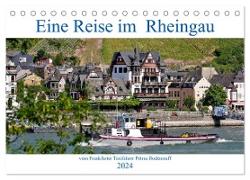 Eine Reise im Rheingau vom Frankfurter Taxifahrer Petrus Bodenstaff (Tischkalender 2024 DIN A5 quer), CALVENDO Monatskalender