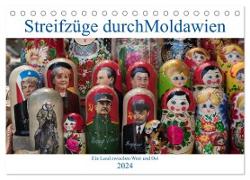 Streifzüge durch Moldawien (Tischkalender 2024 DIN A5 quer), CALVENDO Monatskalender