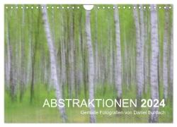 ABSTRAKTIONEN 2024 (Wandkalender 2024 DIN A4 quer), CALVENDO Monatskalender