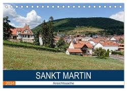 Sankt Martin - Ansichtssache (Tischkalender 2024 DIN A5 quer), CALVENDO Monatskalender