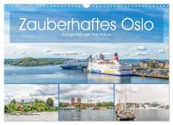 Zauberhaftes Oslo (Wandkalender 2024 DIN A3 quer), CALVENDO Monatskalender