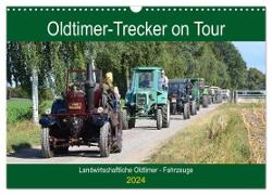 Oldtimer-Trecker on Tour (Wandkalender 2024 DIN A3 quer), CALVENDO Monatskalender