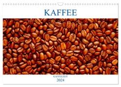 Kaffee (Wandkalender 2024 DIN A3 quer), CALVENDO Monatskalender